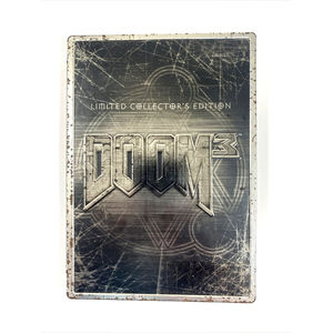 XBOX Game Doom 3 Limited Collectors Edition CIB Complete In Box (Damaged Case)